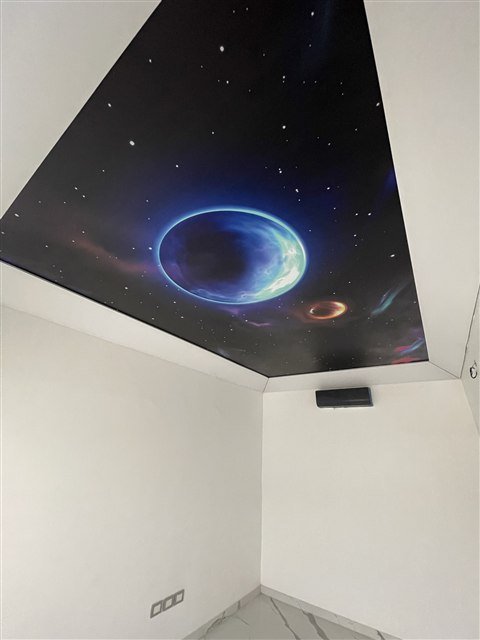 Cielorraso impreso personalizado